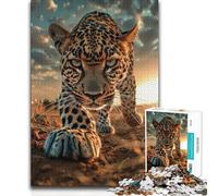 1000 Pieces Jigsaw Puzzles for Adults Stalking The Sunset Wild Challenging Game Toys Home Decoration Educational Toy 50x75cm(1000pcs)