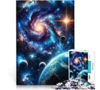 1000 Pieces Jigsaw Puzzles for Adults Stardust Symphony Herausforderndes Spiel Lernspiel für Geburtstag, Weihnachten52x38cm