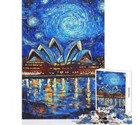 1000 Pieces Jigsaw Puzzles for Adults Starry Opera Reflections Jigsaw for Adults Family Game Wall Decoration for Is Ideal As A Gifts (Size 50x75cm)