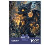 1000 Pieces Jigsaw Puzzles for Adults Stone Dragon in Meadow Jigsaws for Adults Family Games Birthday Present Unique Gifts for Birthday And Christmas 70x50cm/1000pcs