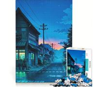 1000 Pieces Jigsaw Puzzles for Adults Suburbs, Hands-on Game, Stress Reliever, Unique Gifts for Birthday And Christmas 38x26cm