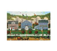 1000 Pieces Jigsaw Puzzles for Adults Teens Charles Wysocki Nantucket Winds Fun Game Props Educational Toys Decompressing Intellectual Puzzles Gift for Easter Hallowen Christmas Birthday