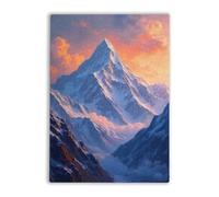1000 Pieces Jigsaw Puzzles for Adults Teens Sunset on Mount Everest in The Himalayas Between Nepal and China Family Fun and Casual Beginner Puzzles Educational