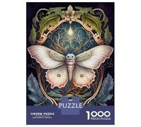 1000 Pieces Jigsaw Puzzles for Adults The Moth Adult Jigsaw Puzzle Toy Wall Decor Difficult Hard Birthday And Unique Gifts 38x26cm/1000pcs