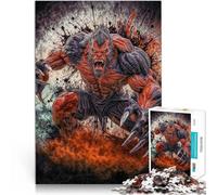 1000 Pieces Jigsaw Puzzles for Adults The red creature Made of wood,for and from 14 years and over Home Educational Games DIY Toys because it is ideal as a gift for the whole family。