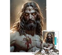1000 Pieces Jigsaw Puzzles for Adults The Saviors Ultimate Sacr Educational Challenge For Family Fun Relax Games for Ages 14 And over (38x52cm)