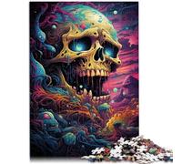 1000 Pieces Jigsaw Puzzles for Adults The world of fantasy skulls Stress Relief 26x38cm Artists Collection Fine Art for teenager Age 14+
