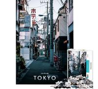 1000 Pieces Jigsaw Puzzles for Adults Tokyo Metropolis Family Game for Educational Game Challenge Toy Gifts for Women Men Birthday Present (size 38x26cm)