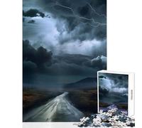 1000 Pieces Jigsaw Puzzles for Adults Towards The Storm Adult Jigsaw Puzzles Analysis And Logic Educational Challenge Family Fun & Game Night (38x26cm)