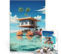 1000 Pieces Jigsaw Puzzles for Adults Tropical Getaways Hand speed competition 50x75cm Perfect decoration for Age 14+