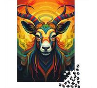 1000 Pieces Jigsaw Puzzles for Adults | Twisted Antelope Puzzles | 1000 Piece Jigsaw Educational Games Home Decoration Puzzle 1000pcs (38x26cm)