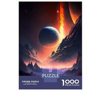 1000 Pieces Jigsaw Puzzles for Adults Universe Stream Landscape Jigsaw Puzzle Family Game Wall Art Unique Gifts for Birthday And Christmas 38x26cm/1000pcs