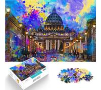1000 Pieces Jigsaw Puzzles for Adults Vatican Geschenke zum Suchbegriff: "Herausfordernde Spiele" Wichtelgeschenke38x26cm