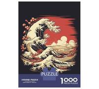 1000 Pieces Jigsaw Puzzles for Adults Vintage Japan Landscapes Adult Jigsaw Brain Teaser Game Birthday Present Birthday And Unique Gifts 70x50cm/1000pcs