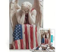 1000 Pieces Jigsaw Puzzles for Adults Weeping Angel Statue DIY Toys Fun Activities at Home Unique Gifts for Birthday And Christmas 38x26cm