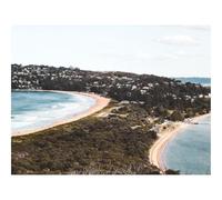 1000 Pieces Jigsaw Puzzles for Adults With Letters On Back-Beach,forests,Sea,Coast,Buildings 70x50cm