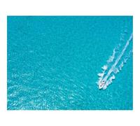 1000 Pieces Jigsaw Puzzles for Adults With Letters On Back-Boat,Ocean,Aerial View,Waves 70x50cm