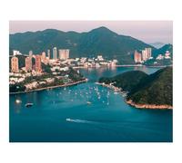 1000 Pieces Jigsaw Puzzles for Adults With Letters On Back-City,coast,buildings 70x50cm