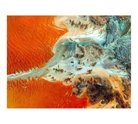 1000 Pieces Jigsaw Puzzles for Adults With Letters On Back-Desert,sand,view,from,above 70x50cm