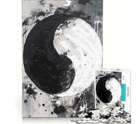1000 Pieces Jigsaw Puzzles for Adults Yin And Yang Balance Hands-on Game Train Your Brain And Hands Every Piece Is Unique 38x26cm
