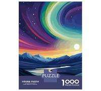 1000 Pieces Jigsaw Puzzles for Teenagers Abisko National Park Teenager Puzzles Brain Teaser Game A Work of Art Fun at Home Activities, 38x26cm/1000pcs