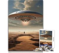 1000 Pieces Jigsaw Puzzles for Teenagers Alone on The Arid Plain Beautiful Design Game Improve Memory Gift For Birthdays Size 38x26cm