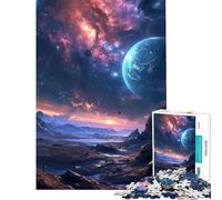 1000 Pieces Jigsaw Puzzles for Teenagers Amazing Outer Space Educational Challenge Staycation Kill Time Relax Games for 14+ Puzzle Game Offered (38X52cm)