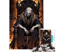 1000 Pieces Jigsaw Puzzles for Teenagers Bone Throne - Death King's Reign Toy Intellectual Game Relaxing Games Suitable for Couples Funny Gifts (size 38x26cm)