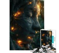 1000 Pieces Jigsaw Puzzles for Teenagers Buddha Meditating Fun Activities at Home Learning Educational Family Game for And 14 Years And over (50X75cm)