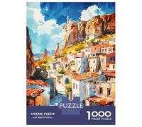 1000 Pieces Jigsaw Puzzles for Teenagers Cappadocia Art Jigsaw Puzzle Relaxing Games Analysis And Logic Challenging Game Gifts 52x38cm/1000pcs