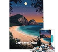 1000 Pieces Jigsaw Puzzles for Teenagers Capricorn Coast, Queensland Educational Challenge Staycation Kill Time Relax Games for 14+ Puzzle Game Offered (50X75CM)