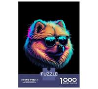 1000 Pieces Jigsaw Puzzles for Teenagers Chow Chow Jigsaw Puzzle Relaxing Games Analysis And Logic Challenging Game Gifts 38x26cm/1000pcs