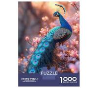 1000 Pieces Jigsaw Puzzles for Teenagers Contemporary Cubist Take on Dürers Squirrel Study - Modern Wildlife Wall Art Jigsaws for Adults Hands-on Game But Fun And Humorous Unique Birthday And Xmas Gif