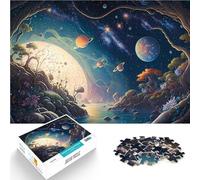 1000 Pieces Jigsaw Puzzles for teenagers crazy Space Landscape Quizspiel Angebot als Geschenk für die ganze Familie75x50cm