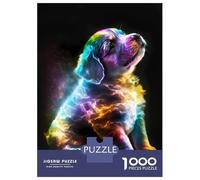 1000 Pieces Jigsaw Puzzles for Teenagers Cute Galaxy Puppy Puzzle for Adults Relax Games Hand Speed Race Christmas Birthday Gifts 70x50cm/1000pcs