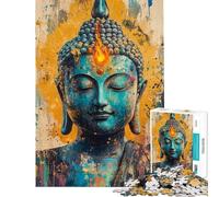 1000 Pieces Jigsaw Puzzles for Teenagers Divine Enlightenment Jigsaw Puzzle 1000 Impossible Game Art Work Gifts Learning Educational (Size 38x52cm)