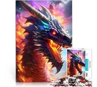 1000 Pieces Jigsaw Puzzles for teenagers Dragon of Dreams Intellektuelles Spiel Geburtstagsgeschenk, Geschenke, Wandkunst50x70cm