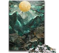 1000 Pieces Jigsaw Puzzles for Teenagers El Dorado Kintsugi Mosaic But Fun And Humorous Brain Teaser Game Gift For Birthdays 38x26cm