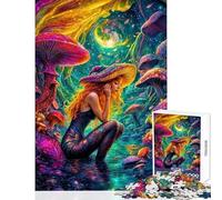 1000 Pieces Jigsaw Puzzles for Teenagers Enchanted Forest Dream Quality Shared Family Enjoyment Lovely Holiday Idea (50x75cm)