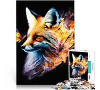 1000 Pieces Jigsaw Puzzles for teenagers Fantasy Fox Spiele Spielzeug Geschenk einzigartiges Herausforderungsspiel75x50cm