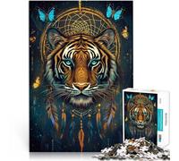 1000 Pieces Jigsaw Puzzles for teenagers Fantasy magic tiger Educational Games DIY Toys 26x38cm Gift For Birthdays for Age 14+