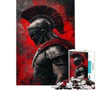1000 Pieces Jigsaw Puzzles for Teenagers Gladiator's Fury Jigsaw Puzzle 1000 Impossible Game Art Work Gifts Learning Educational (Size 50x75cm)