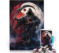 1000 Pieces Jigsaw Puzzles for teenagers Grim Reaper in Space Schwierig Schwer Geburtstagsgeschenk, Geschenke75x50cm
