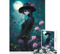 1000 Pieces Jigsaw Puzzles for Teenagers Hidden Longing Anti-Stress Toys Birthday Gift for Educational Game Fun at Home Activities, Size 38x52cm