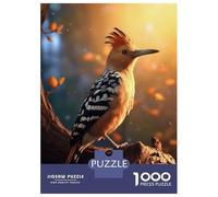 1000 Pieces Jigsaw Puzzles for Teenagers Hoopoe A Colorful Bird Jigsaw Puzzle Relaxing Games Analysis And Logic Challenging Game Gifts 38x26cm/1000pcs