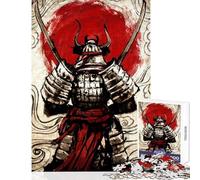 1000 Pieces Jigsaw Puzzles for Teenagers Japanese Samurai Japan Quality Shared Family Enjoyment Lovely Holiday Idea (38x26cm)