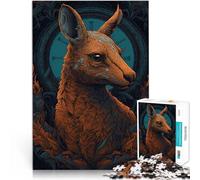 1000 Pieces Jigsaw Puzzles for teenagers Kangaroo Enchanted palace Entspannungsspiele Lustiges Geschenk52x38cm
