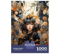 1000 Pieces Jigsaw Puzzles for Teenagers Kawaii Anime Girl 2 Jigsaw Puzzle Relaxing Games Analysis And Logic Challenging Game Gifts 52x38cm/1000pcs