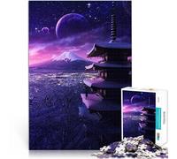1000 Pieces Jigsaw Puzzles for teenagers Kyoto Ninja Denksportaufgabe für eignet sich ideal als Geschenk für die ganze Familie75x50cm