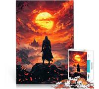 1000 Pieces Jigsaw Puzzles for teenagers Ninja moonlight Intellektuelles Spiel Tolle Geschenke und Spielzeuge75x50cm